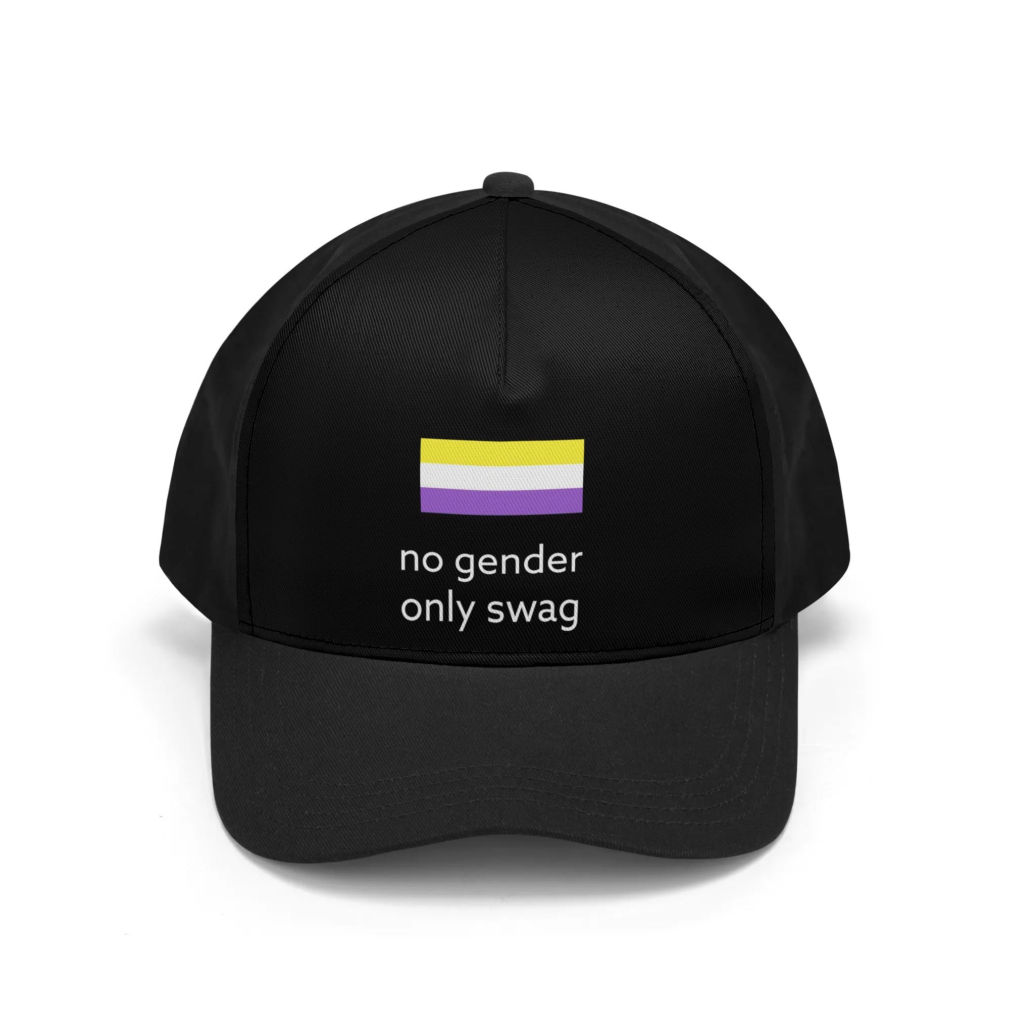 No Gender Only Swag Printed Non Binary Baseball Cap