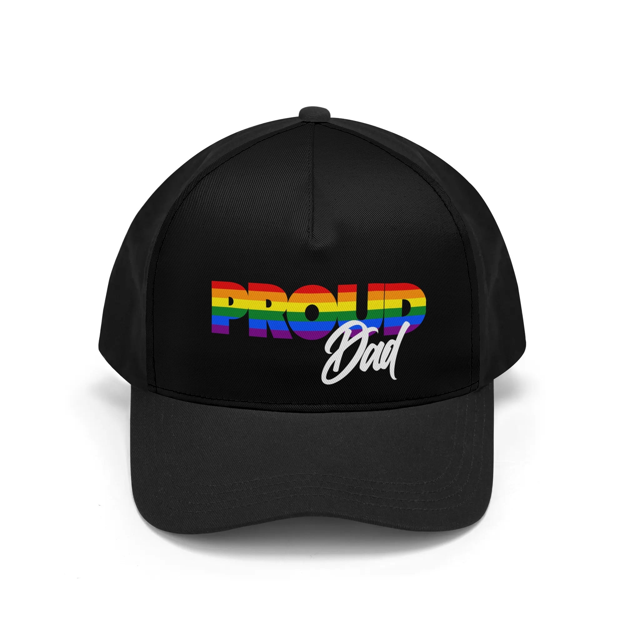 Proud Dad Printed Pride Baseball Cap