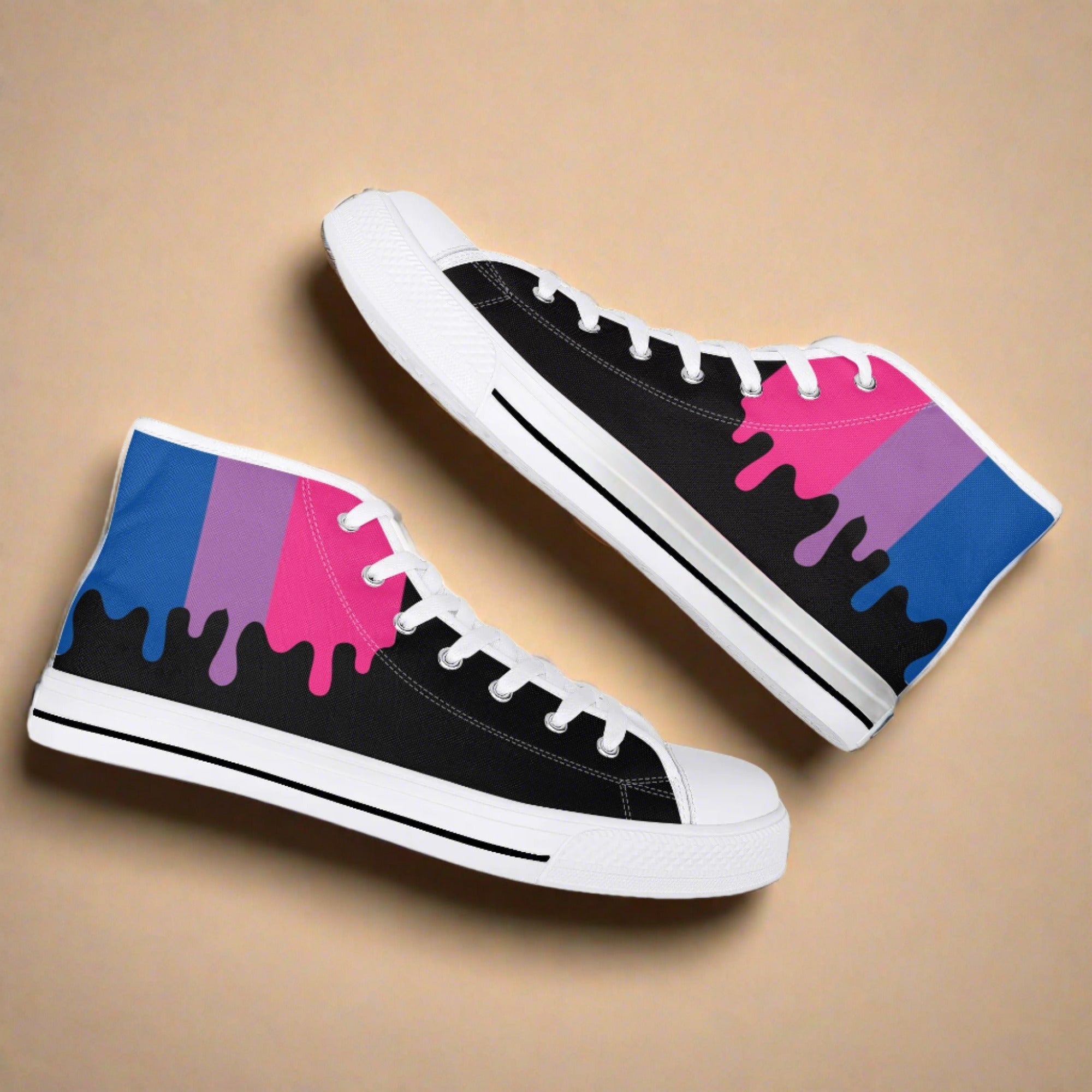 Women's Bisexual Pride Sneakers