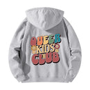 Queer Kids Club Front & Back Printing Cotton Hoodie - Rose Gold Co. Shop