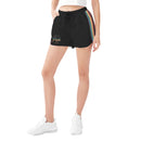 Vertical Stripe Rainbow Gay Pride Black Jersey Shorts - Rose Gold Co. Shop