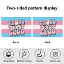 LGBT_Pride-Proud Boys Club Car Flag 12 x 18 - Rose Gold Co. Shop