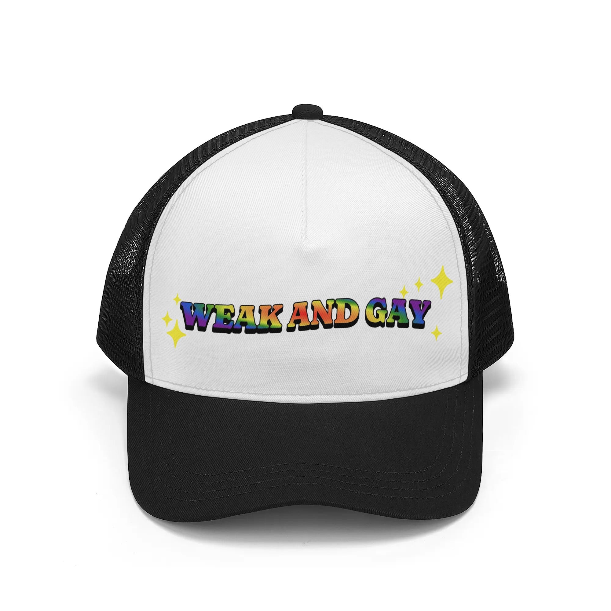 Weak and Gay Mesh Trucker Hats