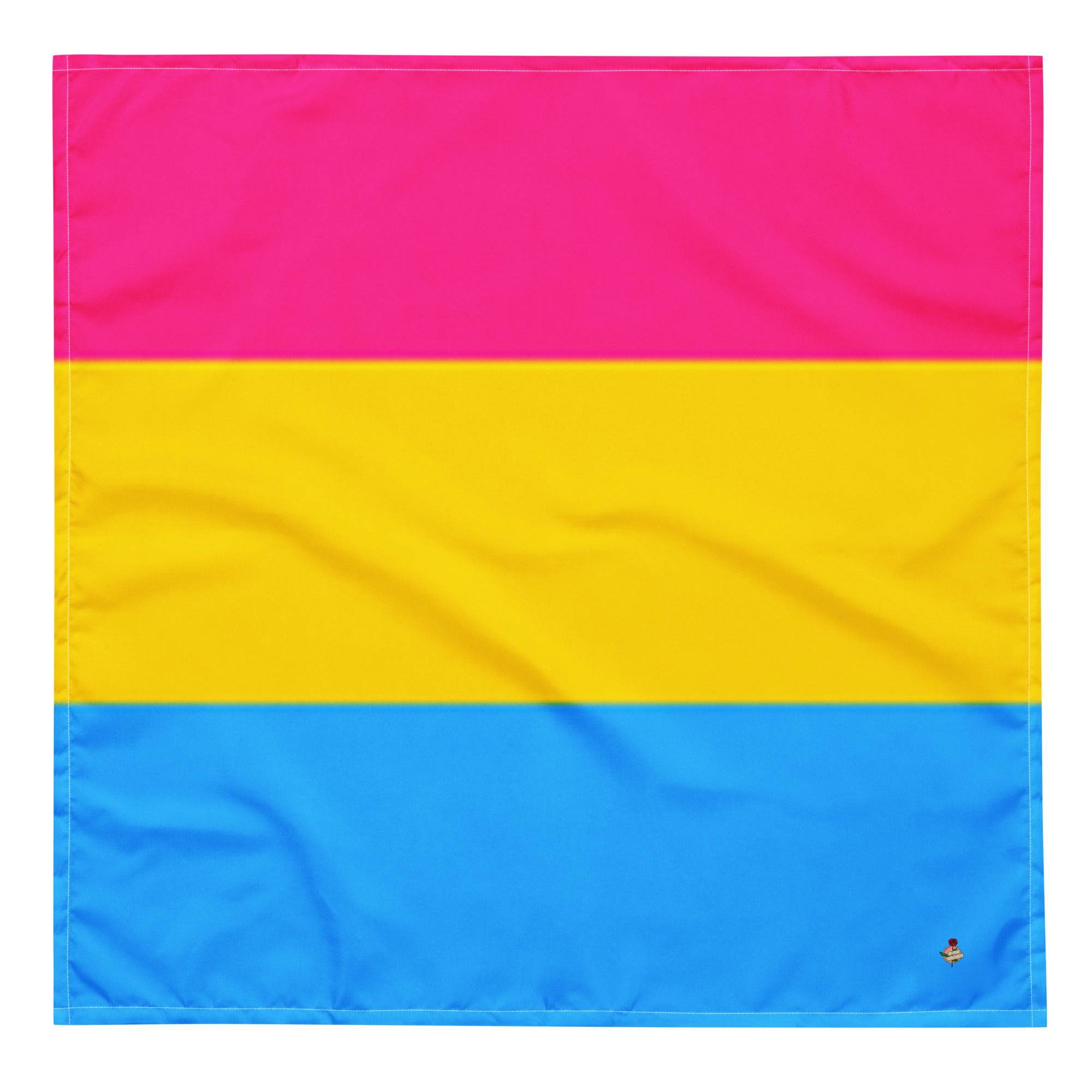 Pansexual Pride print bandana - Rose Gold Co. Shop