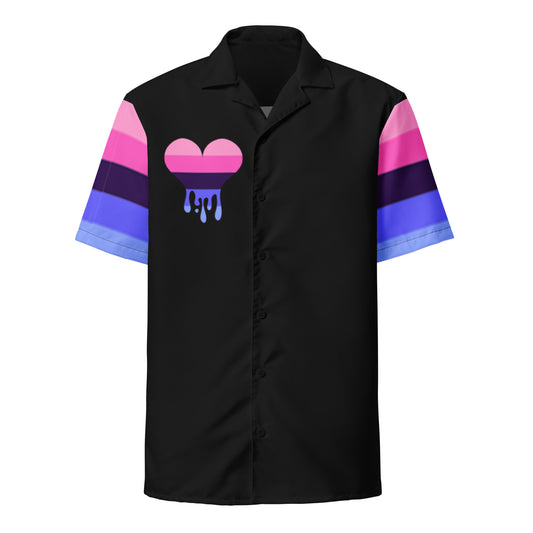 Omnisexual Pride Heart Hawaiian Shirt
