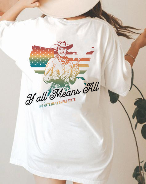 No Hate In My Great State T-Shirt - Rose Gold Co. Shop