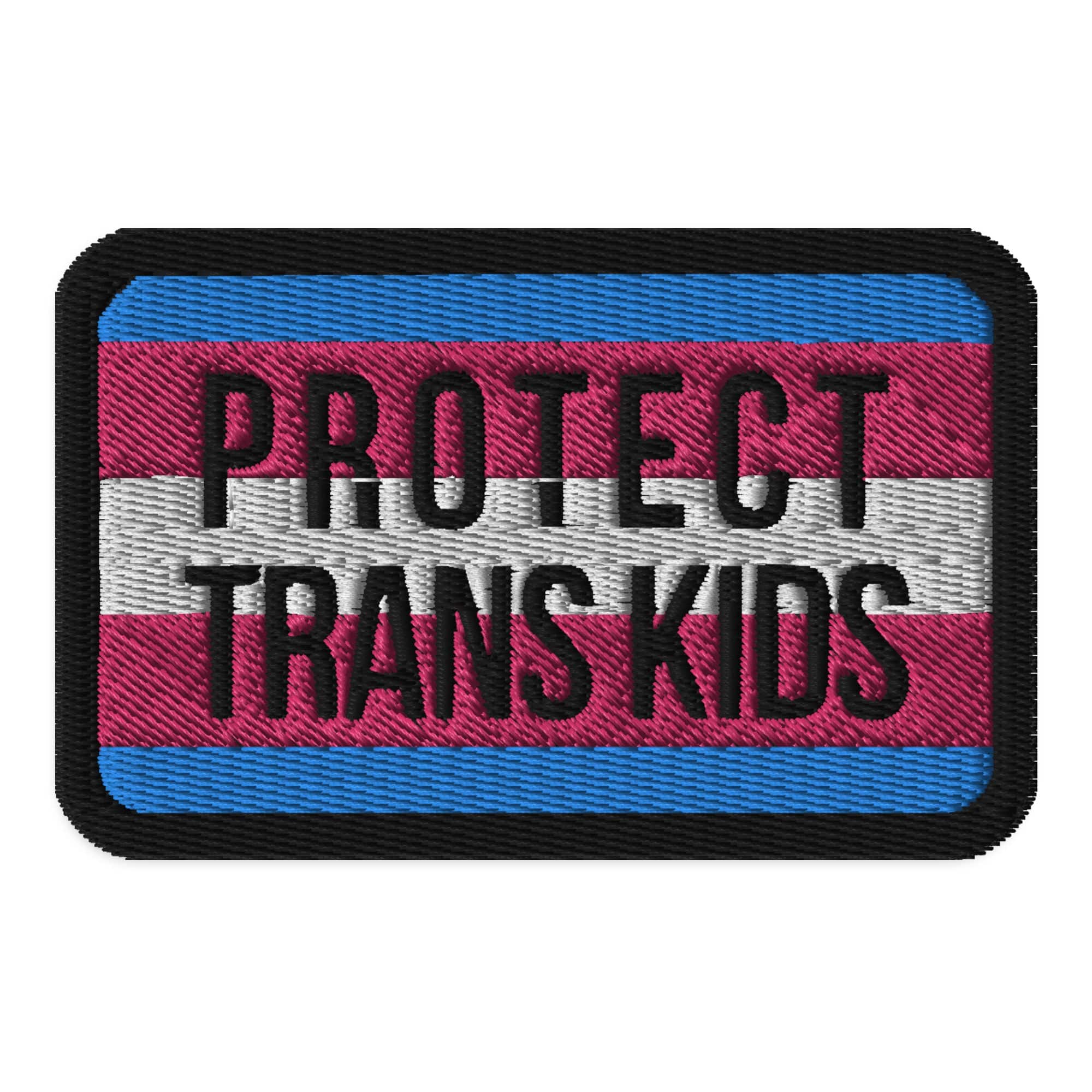Protect Trans Kids Embroidered patch