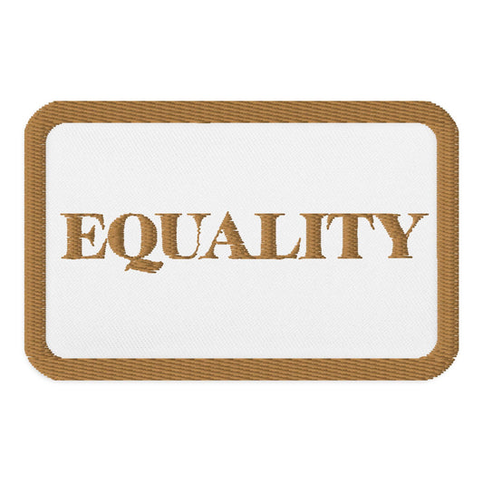 Equality Patch Embroidered patches - Rose Gold Co. Shop