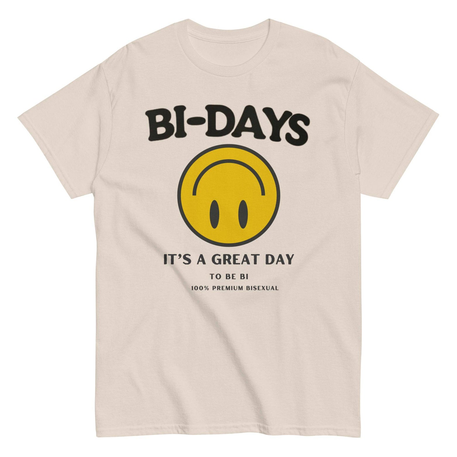 Bi Days Smiley classic tee