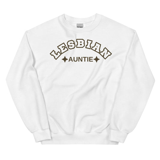 Lesbian Auntie Unisex Sweatshirt - Rose Gold Co. Shop