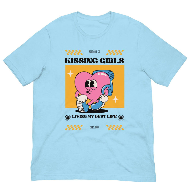 Kissing Girls Living My Best Life t-shirt