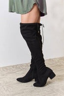East Lion Corp Over The Knee Boots - Rose Gold Co. Shop