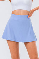 High Waist Pleated Active Skirt - Rose Gold Co. Shop