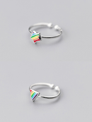Rainbow Pride Star Ring - Rose Gold Co. Shop