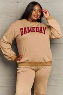Simply Love Simply Love Full Size GAMEDAY Graphic Sweatshirt - Rose Gold Co. Shop