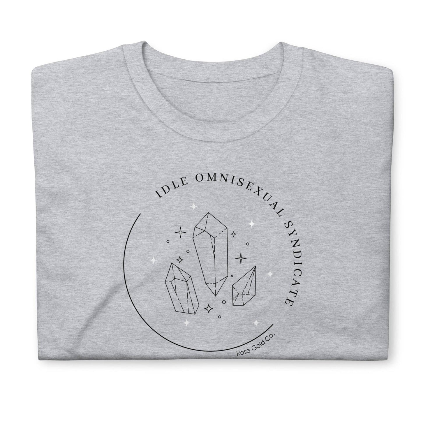 Idle Omnisexual Syndicate Club T-Shirt - Rose Gold Co. Shop