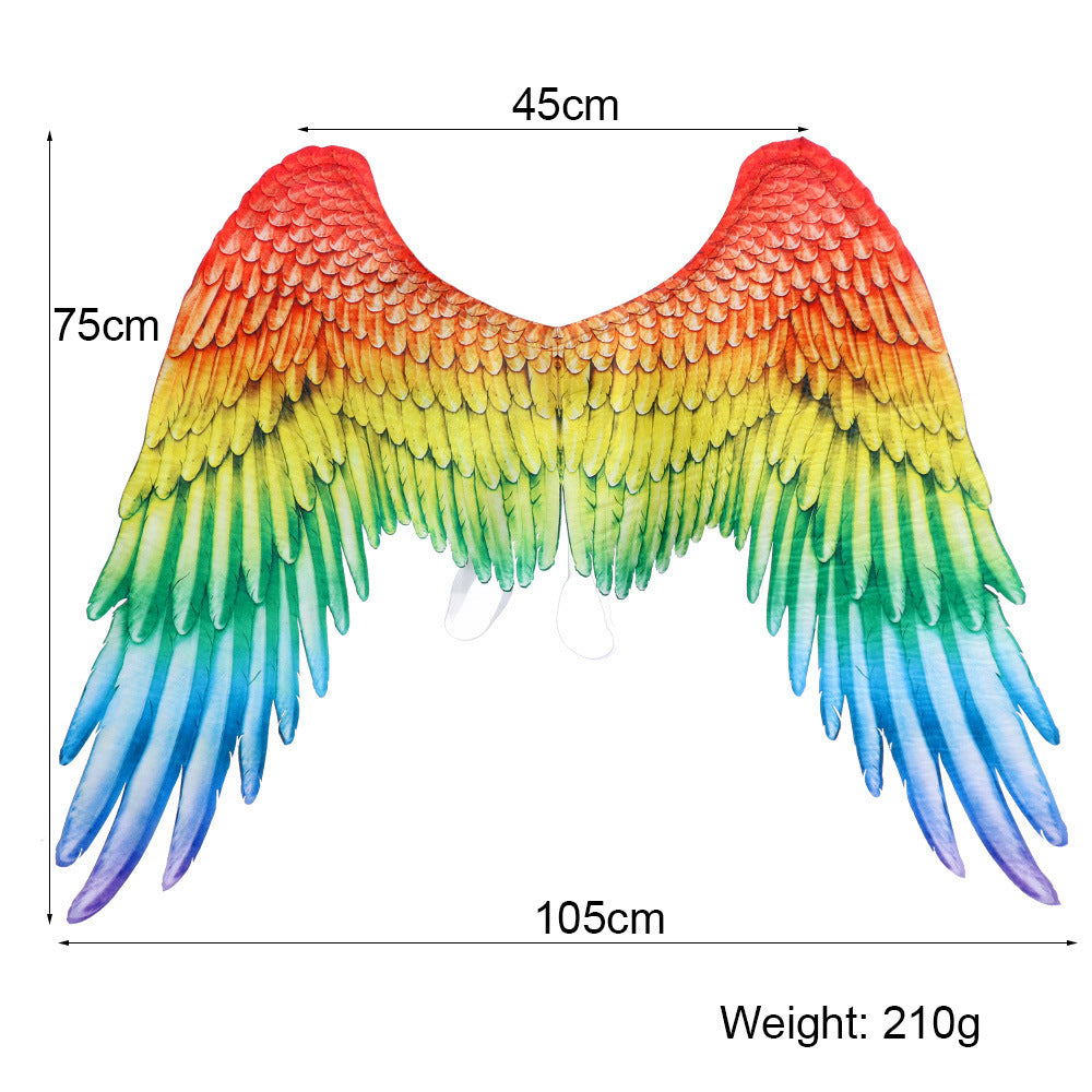 Rainbow Angel Wings