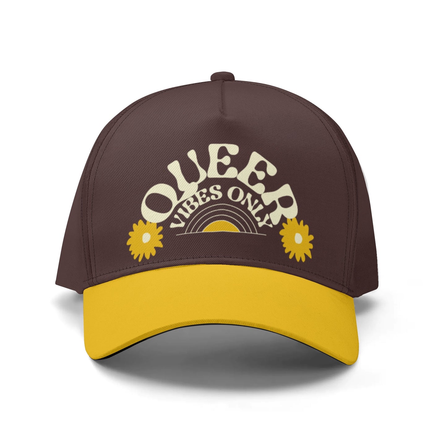 Queer Vibes Only Baseball Cap - Rose Gold Co. Shop