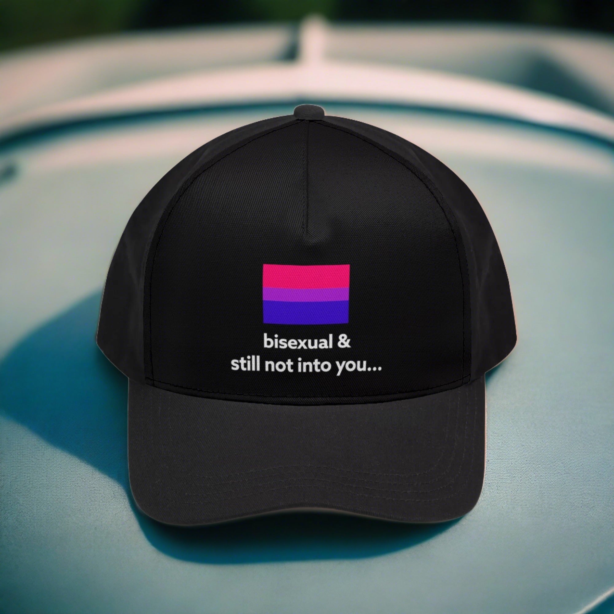 Bisexual & Still Not Into You Pride Flag Hat