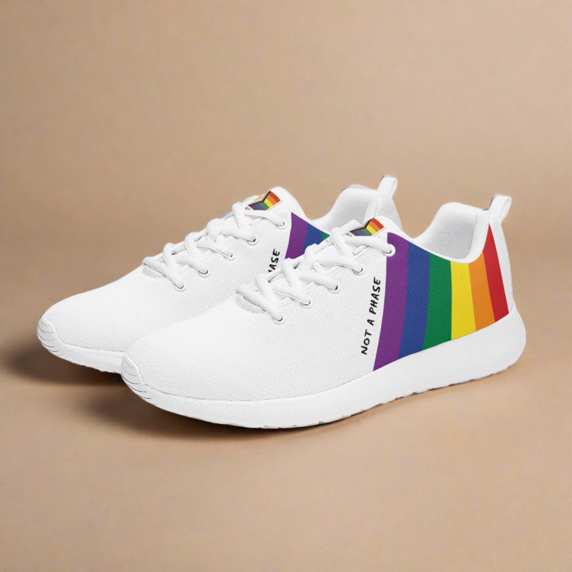 Rainbow Pride Not A Phase Women's Running Sneakers