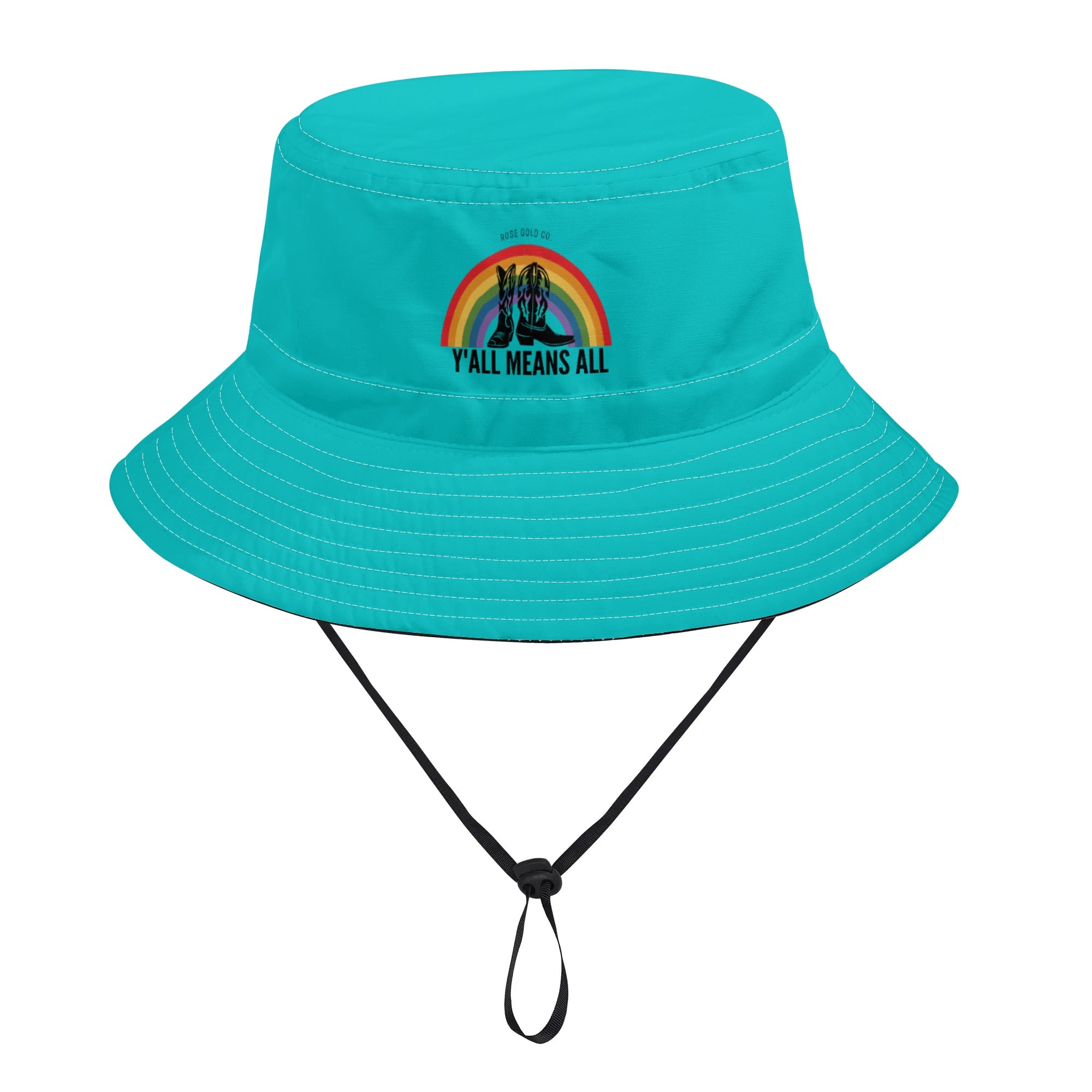 Yall Means All Bucket Hat with Adjustable String