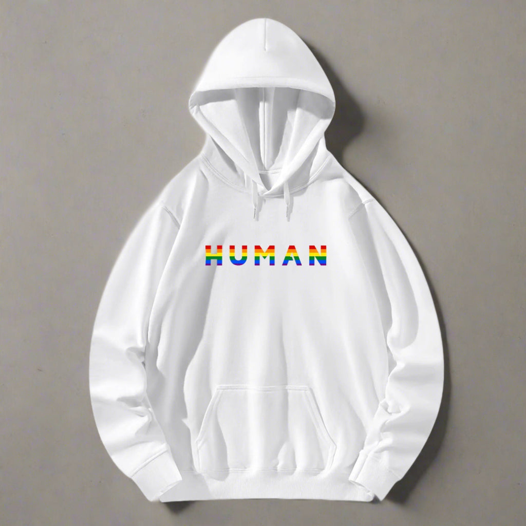 Human Rainbow hoodie — Rose Gold Co