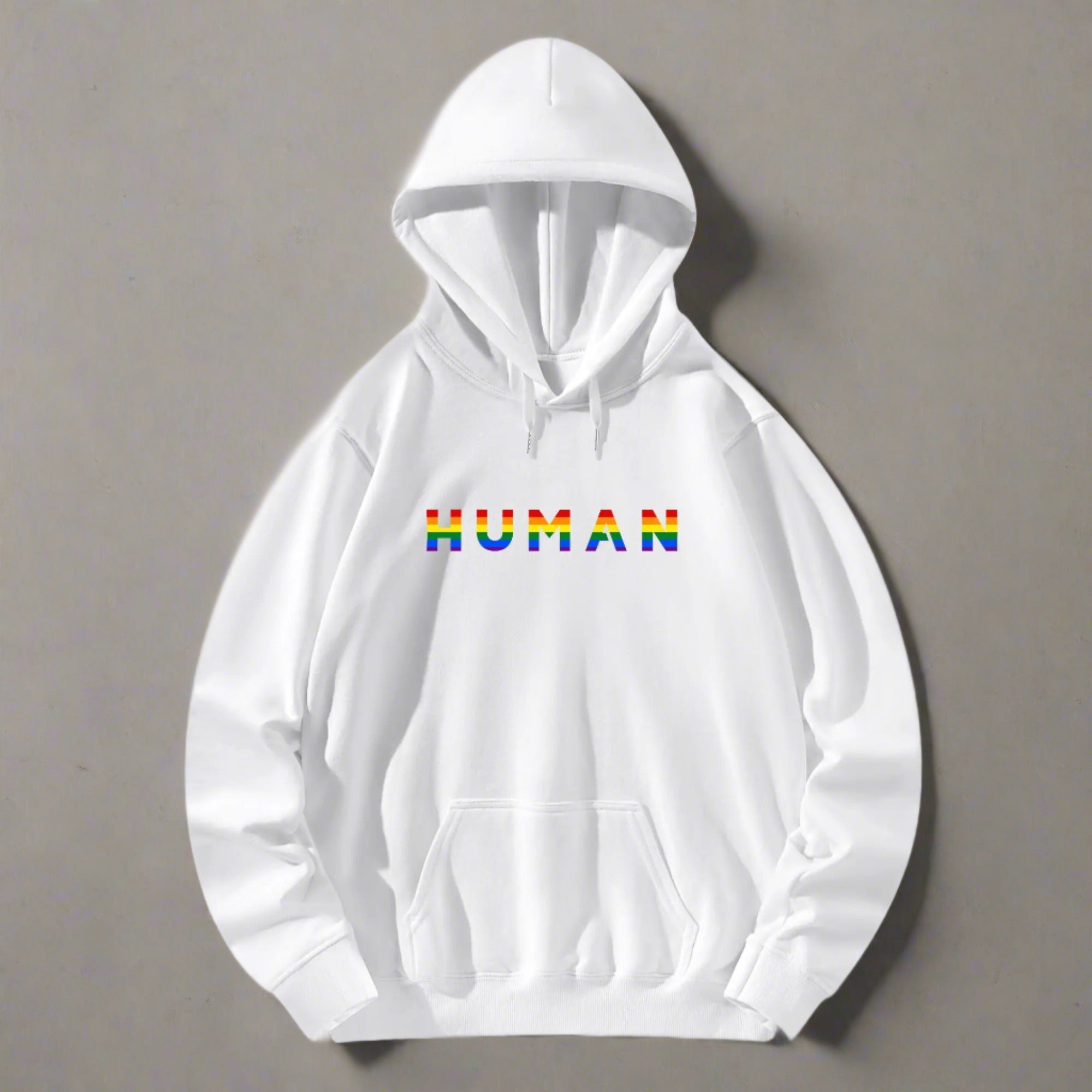 Human Rainbow hoodie — Rose Gold Co