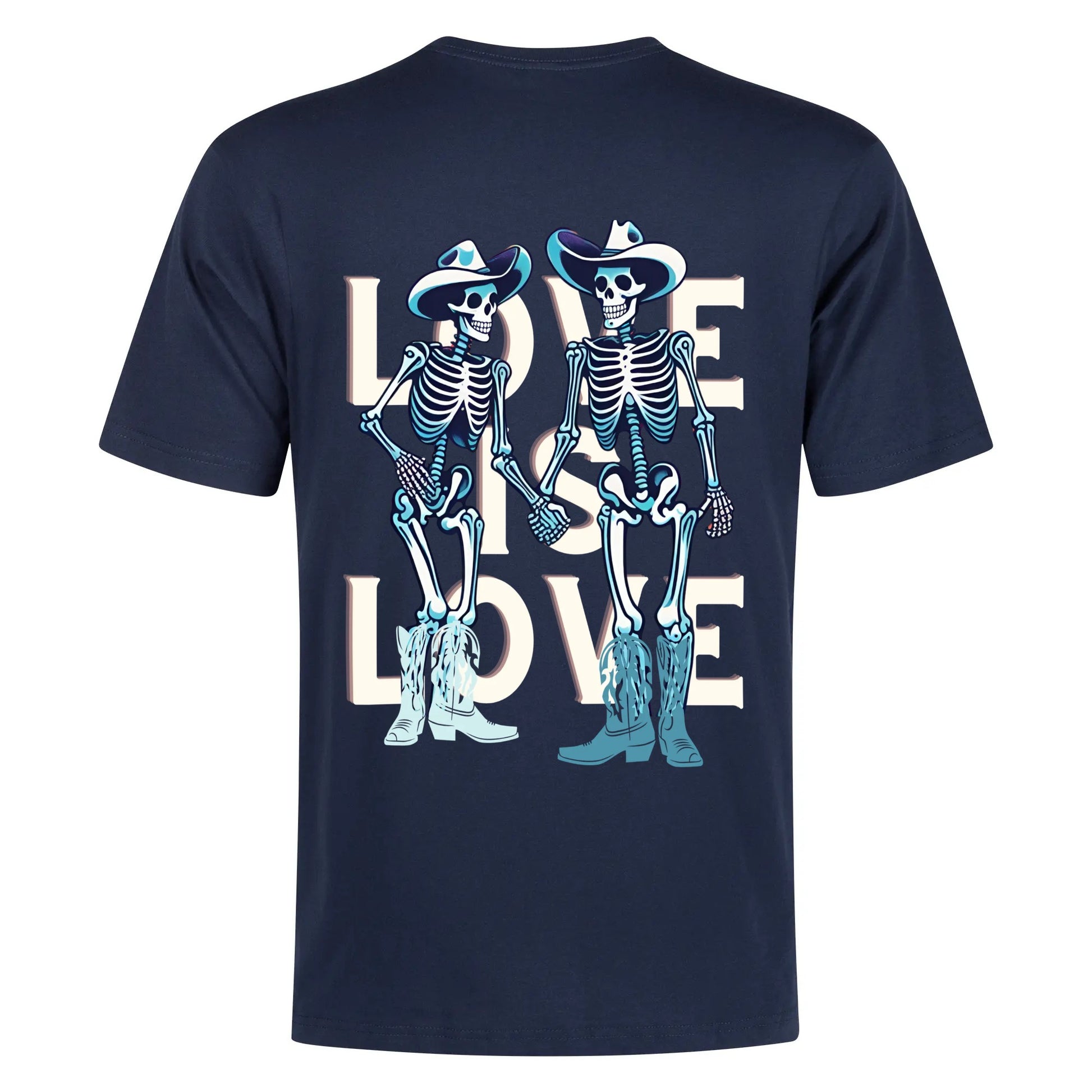 Love Is Love Skeleton Unisex t-shirt - Rose Gold Co. Shop