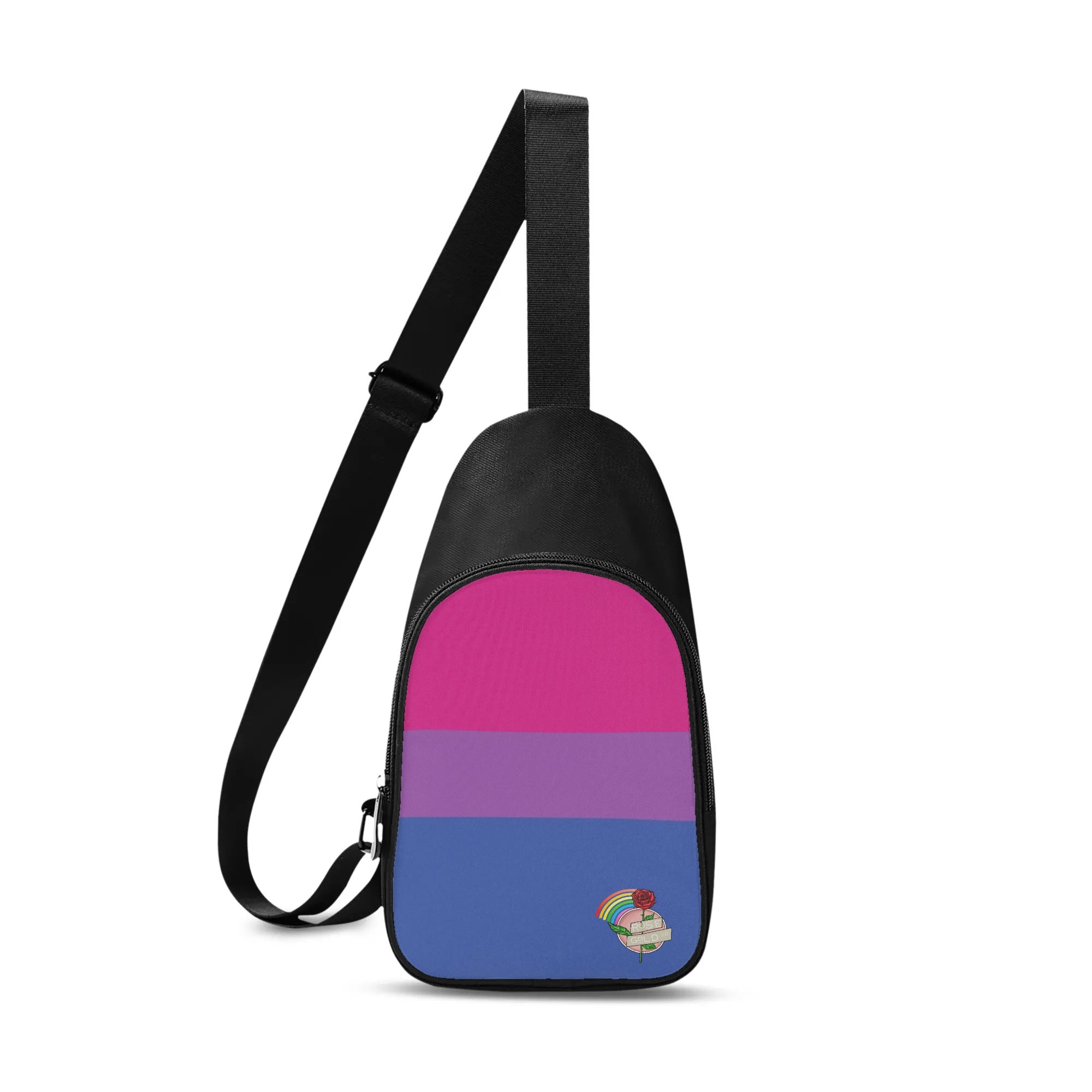 Bisexual Pride Chest Bag - Rose Gold Co. Shop