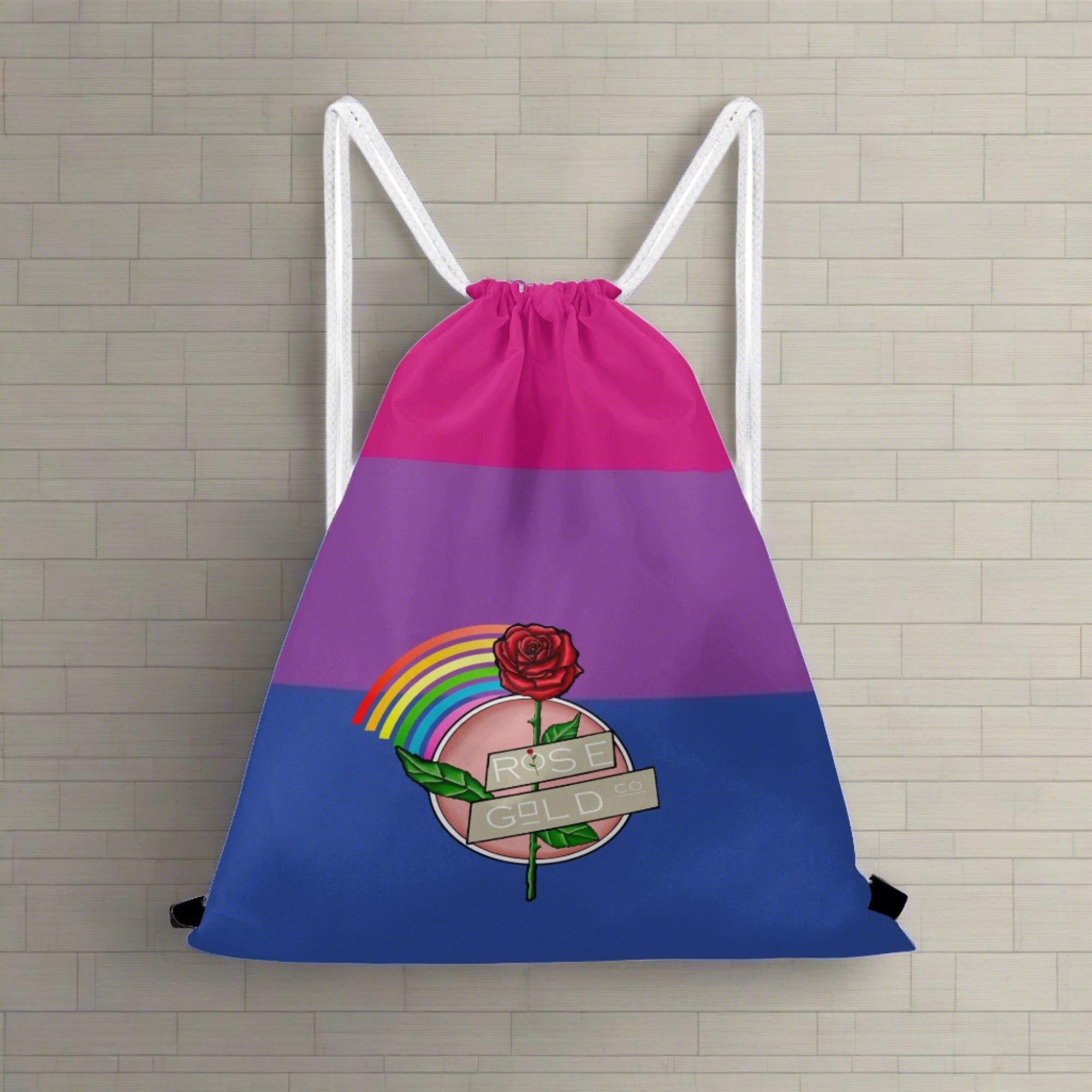 Bisexual Pride Drawstring Bag
