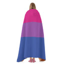 Bisexual Pride Hooded Blanket - Rose Gold Co. Shop