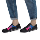 Men's Bisexual Pride Low Top Sneakers - Rose Gold Co. Shop