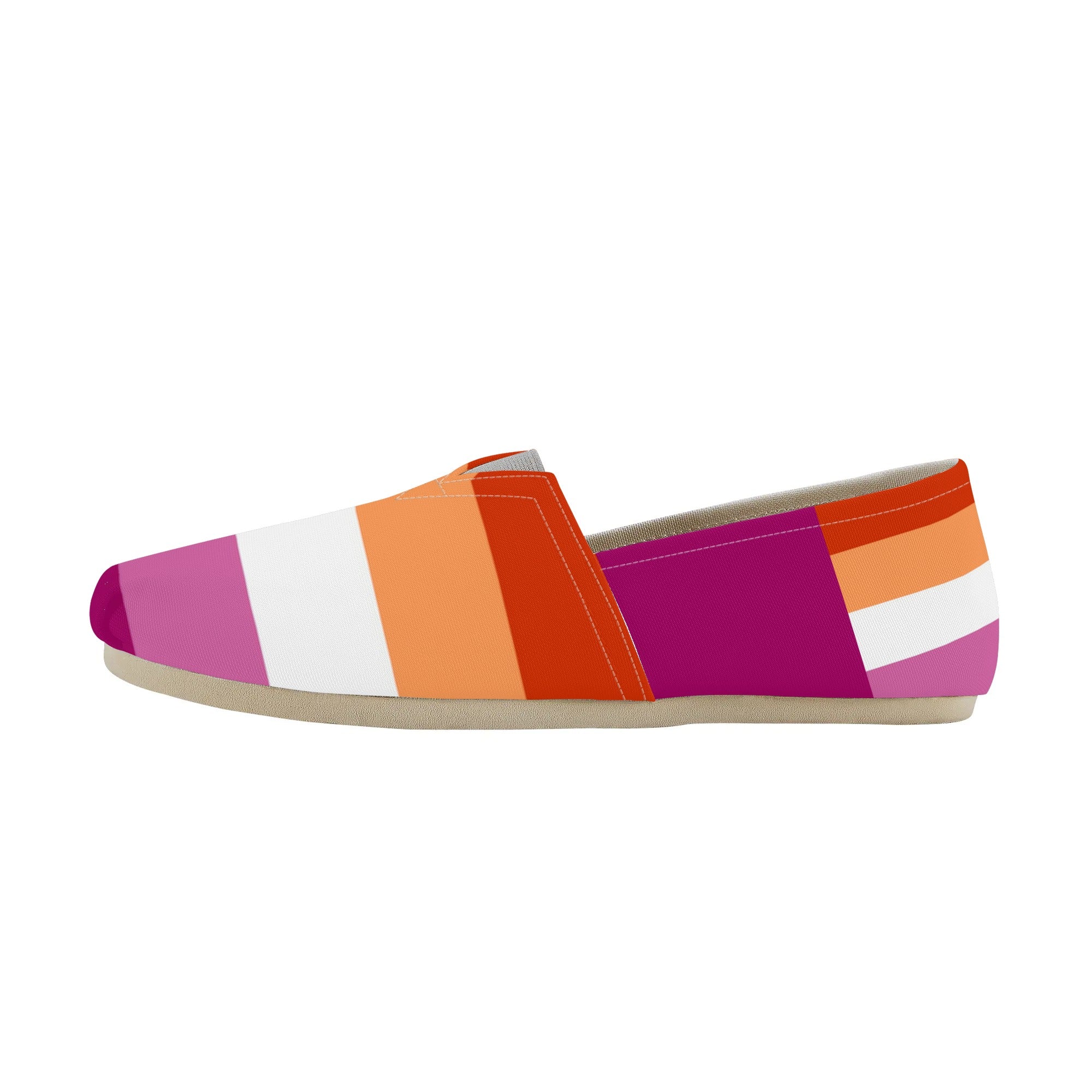 Lesbian Pride Tom Style Canvas Shoes