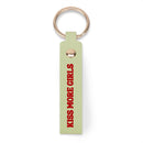 Kiss More Girls Loop Keychain - Rose Gold Co. Shop