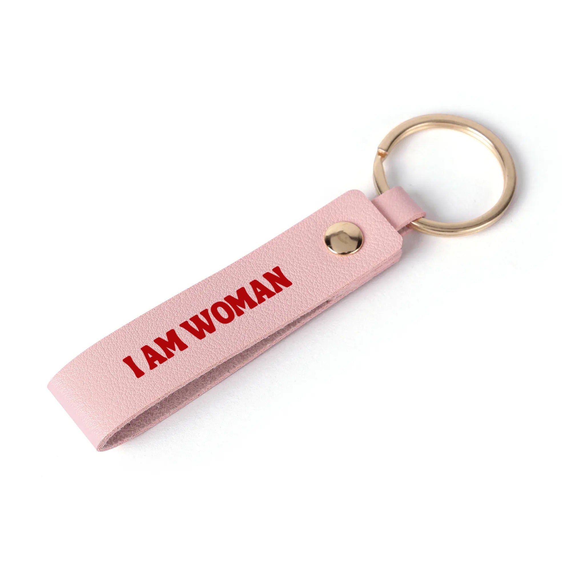 I Am Woman Keychain