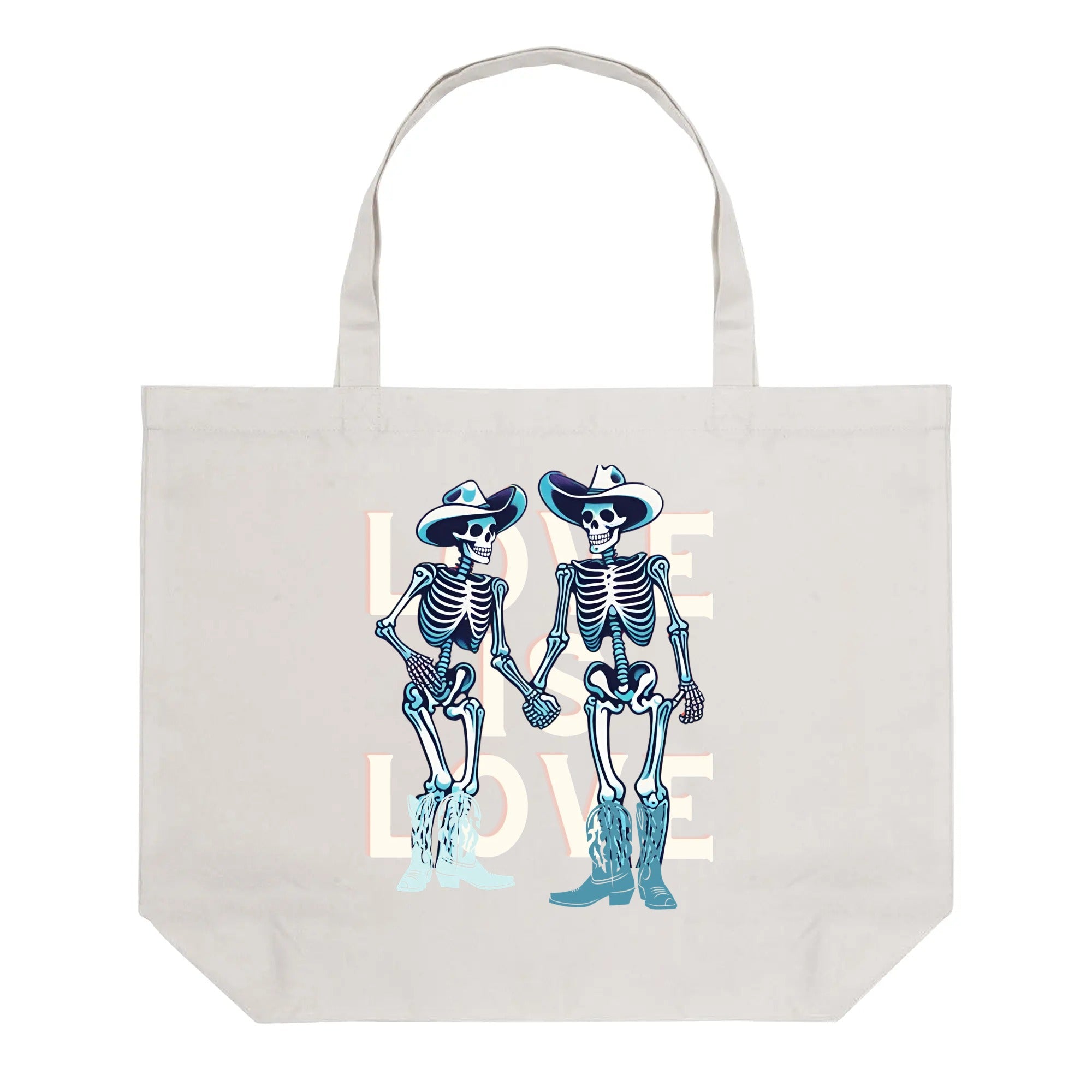 Love IS Love Tote Bag - Rose Gold Co. Shop