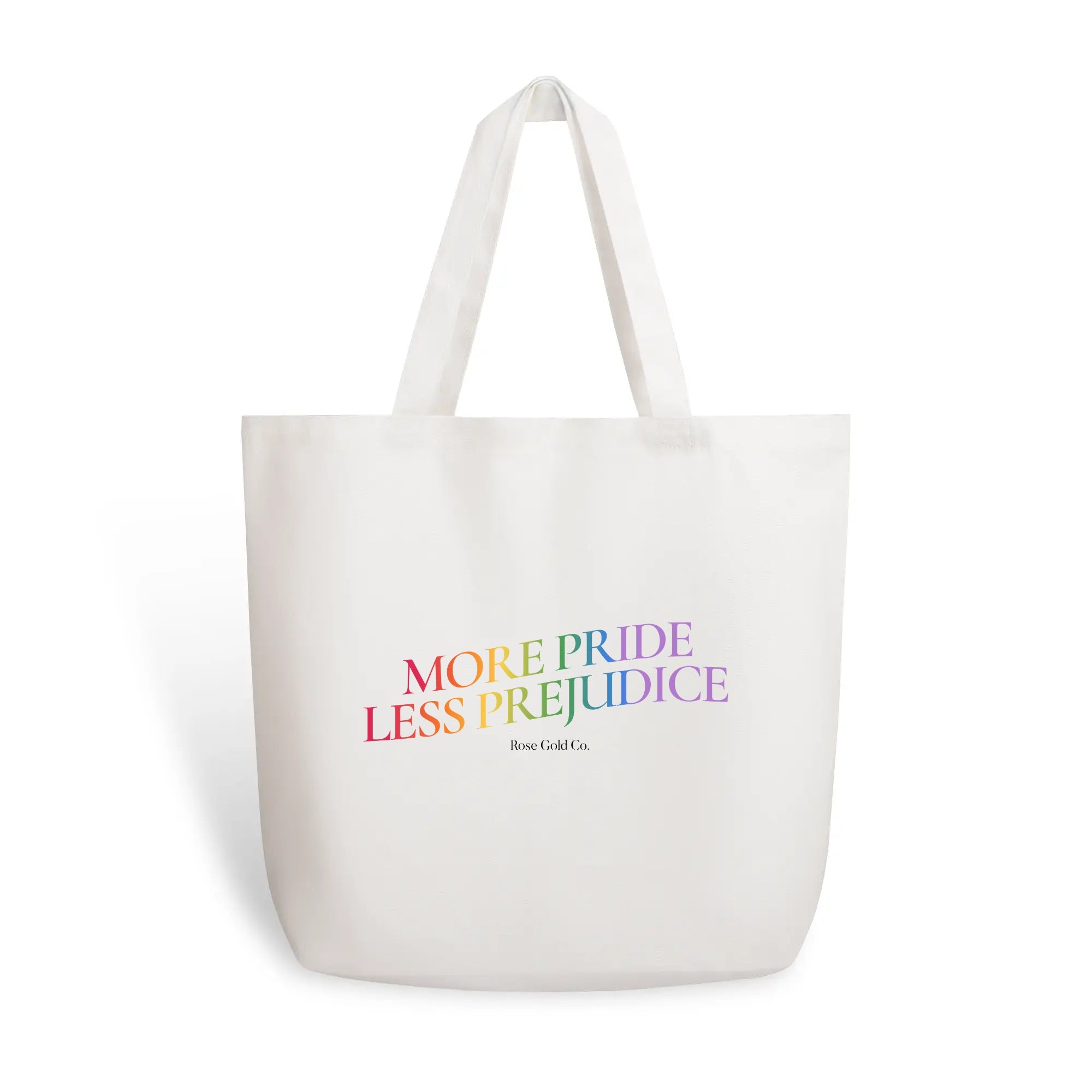 More Pride Less Prejudice Tote Bag (Single-sided Print)