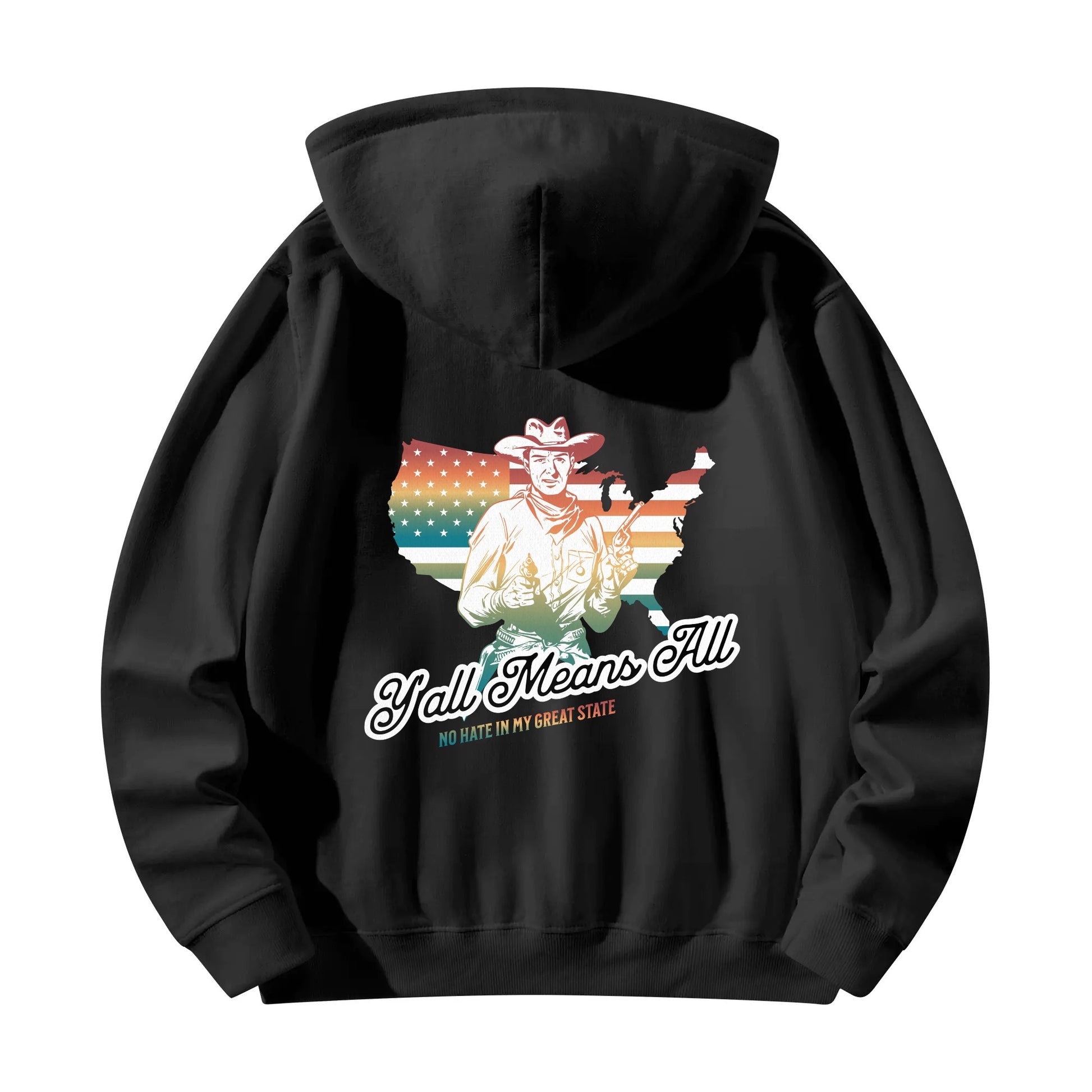 No Hate in My Great State Hoodie - Rose Gold Co. Shop