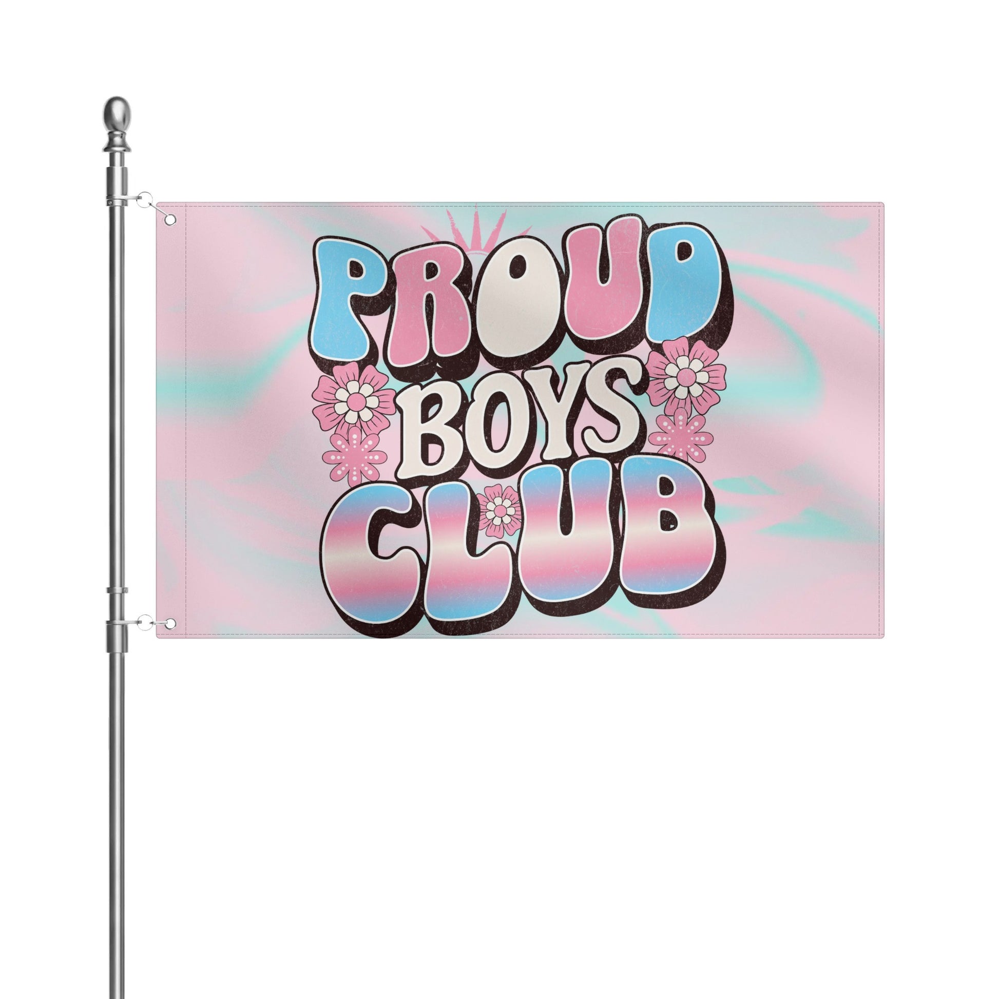 Transgender FTM Proud Boy Flag 3x5 Ft - Rose Gold Co. Shop