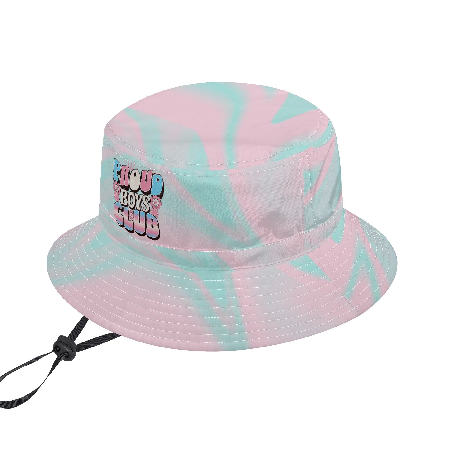 Transgender Pride FTM Bucket Hat with String - Rose Gold Co. Shop