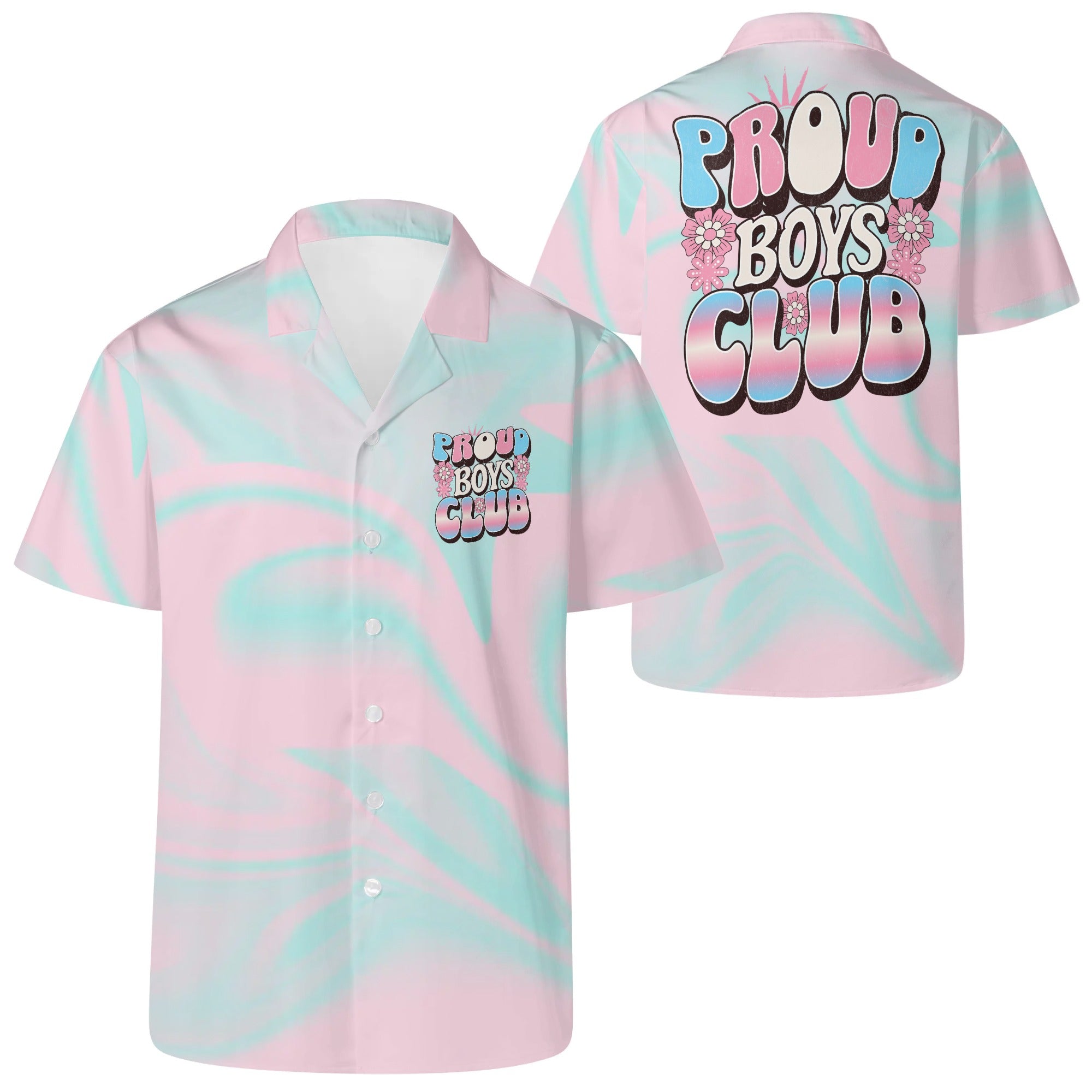 Transgender Proud Boys FTM  Hawaiian Shirt
