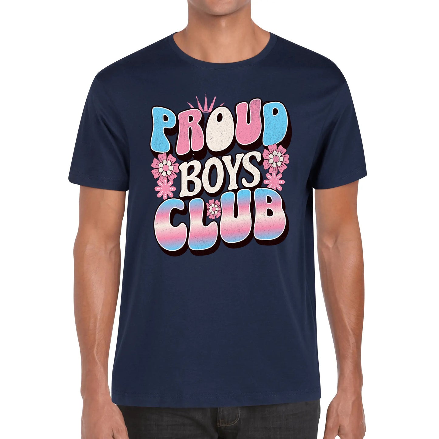 Proud Boys Club Trans Pride T-Shirt - Rose Gold Co. Shop