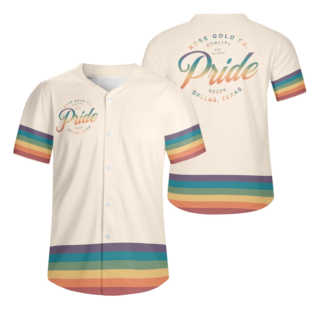 Rainbow LGBT Pride Jersey Set Beige