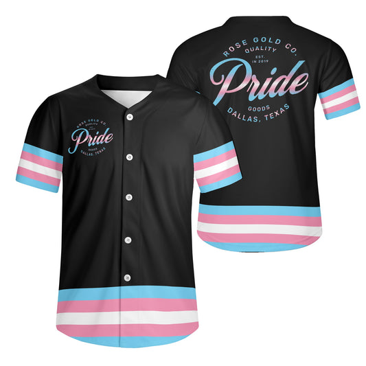 Transgender Pride Baseball Jersey