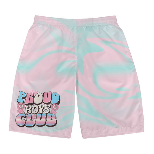 Transgender Proud Boys Club Shorts - Rose Gold Co. Shop