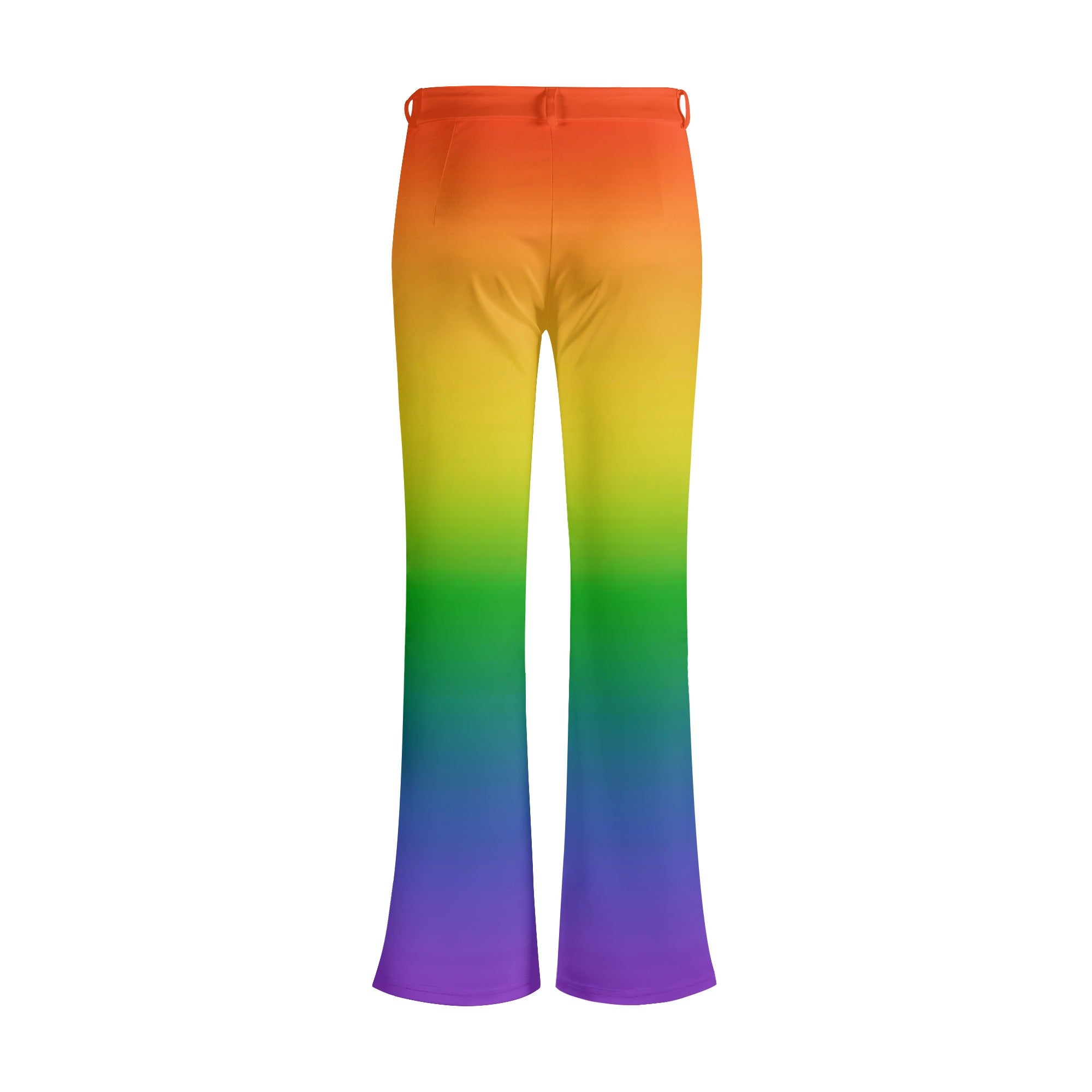 Rainbow LGBT Pride Flare Pants - Rose Gold Co. Shop