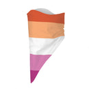 LGBT_Pride-Lesbian Pride Cone Bandana - Rose Gold Co. Shop
