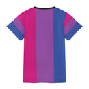 LGBT_Pride-Bisexual Pride Flag Short Sleeve T-shirt - Rose Gold Co. Shop