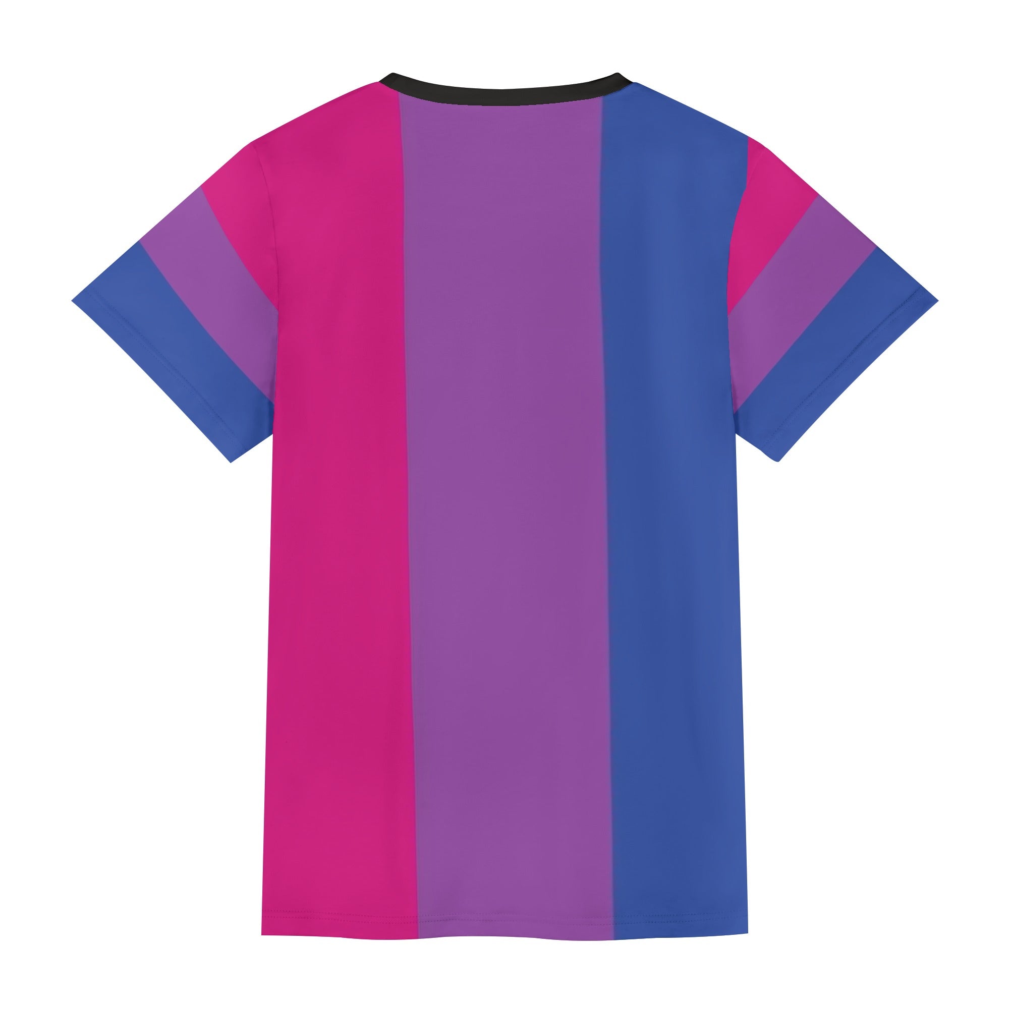 LGBT_Pride-Bisexual Pride Flag Short Sleeve T-shirt - Rose Gold Co. Shop