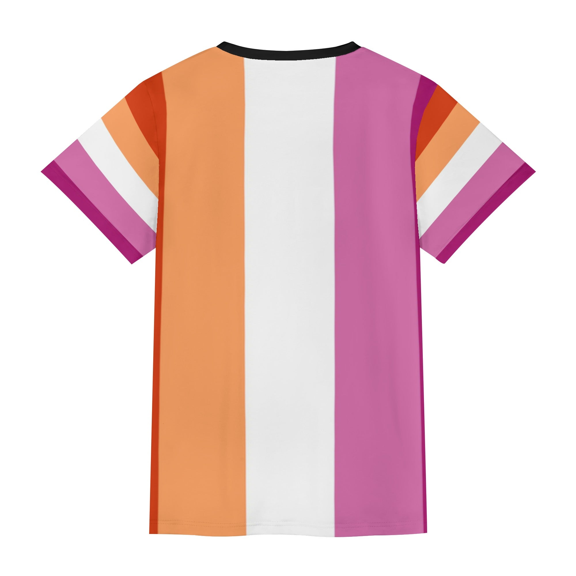 LGBT_Pride-Lesbian All Over Print Short Sleeve T- shirt - Rose Gold Co. Shop
